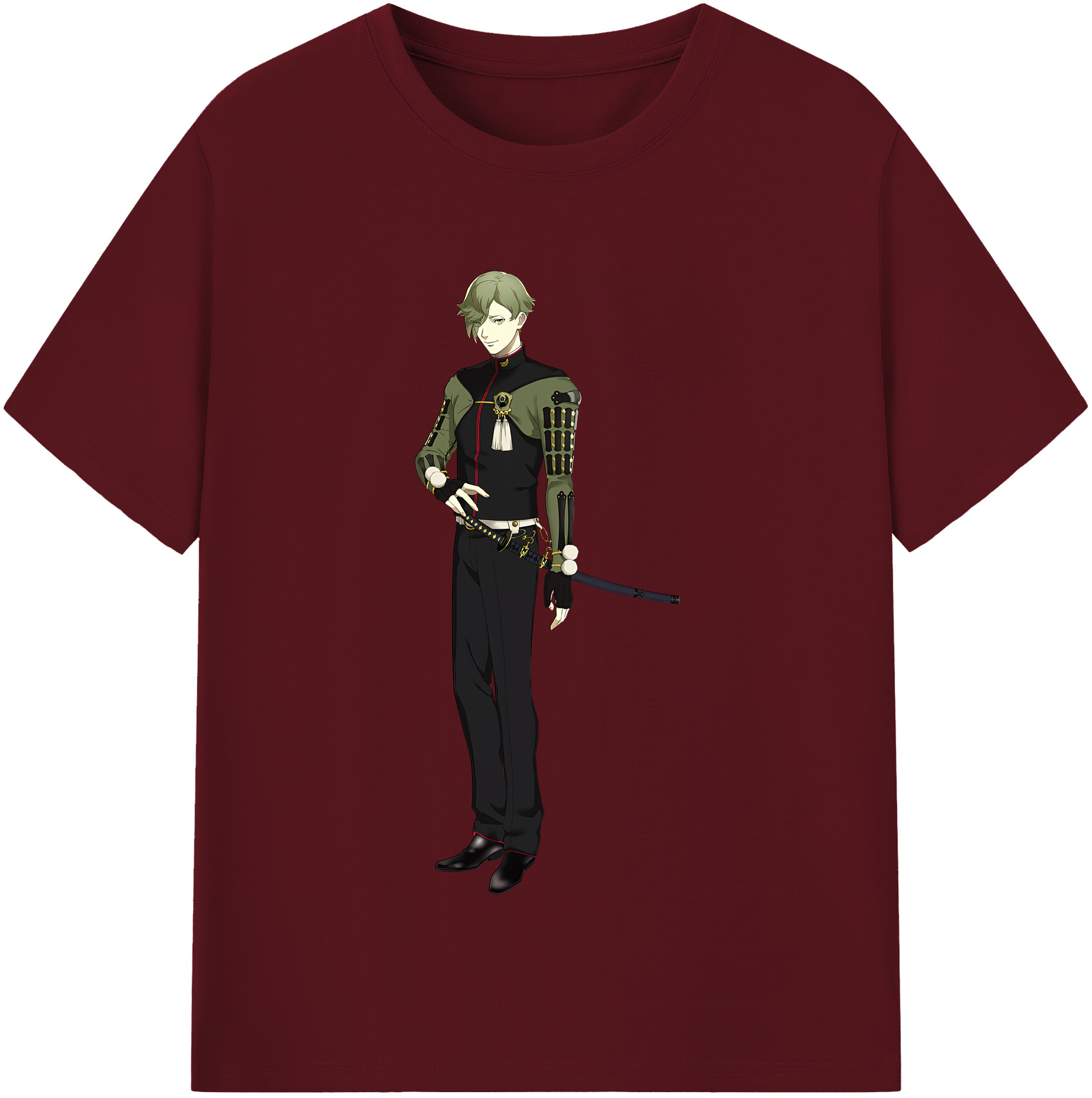 （画像用） 刀剣乱舞 Touken Ranbu 綿100％半袖Tシャツ（フロントプリント）